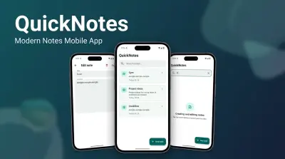 QuickNote - تطبيق الملاحظات