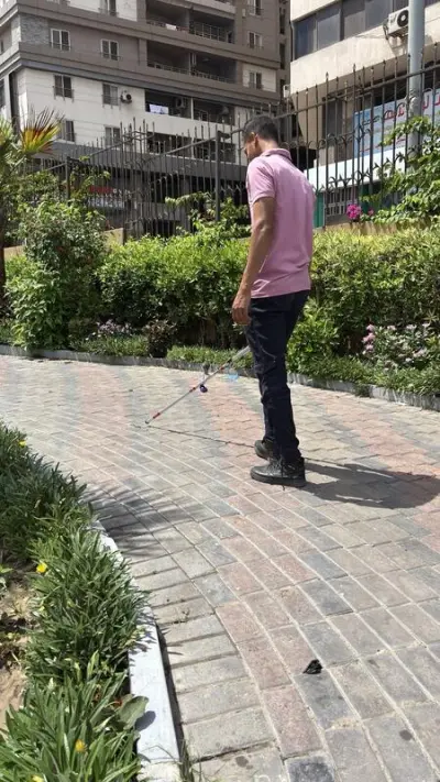 تصميم وبرمجة عصا ذكية للمكفوفين (IoT Smart Assistive Cane)
