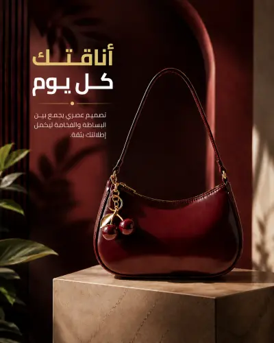 Luxury Handbag - Commercial Social Media Poster