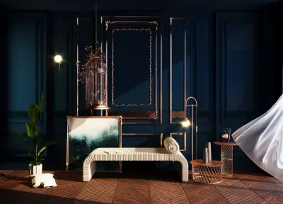 Neo-Classic Livingrooom
