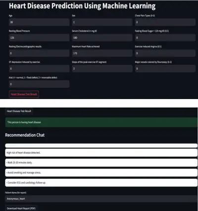 نظام متكامل للتنبؤ بالأمراض المزمنة (السكري – أمراض القلب – أمراض الكلى) باستخدام تقنيات Machine Learning