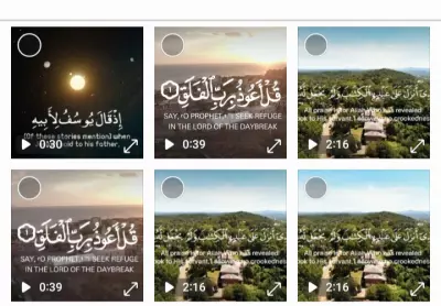 تصاميم فيديوهات وكرومات