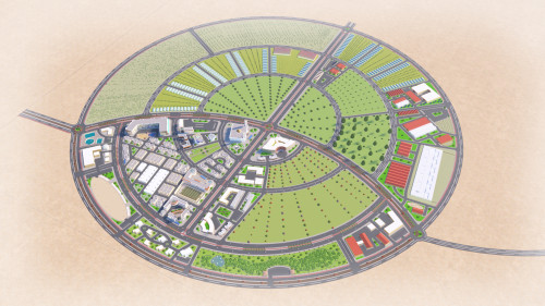 مشروع قطب حضري مستدام للأبحاث و الإستثمار في النشاط الزراعي