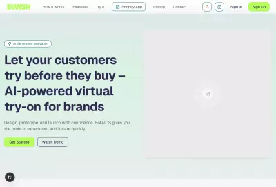 منصة Try-On ذكية لتجربة المنتجات رقميًا قبل الشراء
