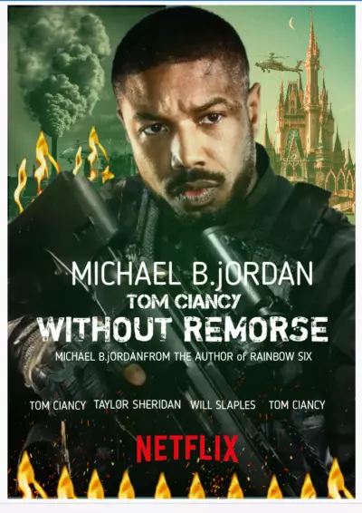 تصميم بوسترات افلام NETFLIX اكشن رائعه