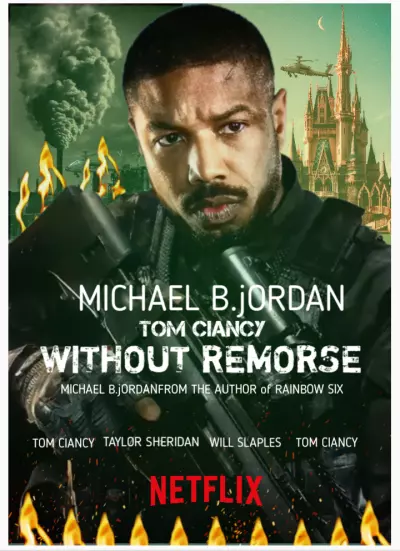 تصميم بوسترات افلام NETFLIX اكشن رائعه