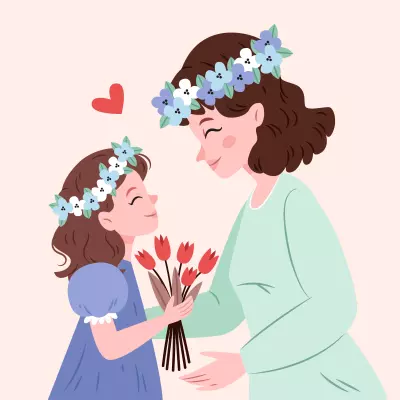 نموذج من اعمالي عيد الام