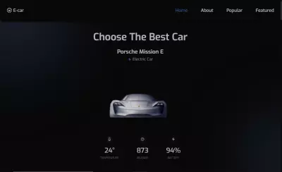 Responsive Car website