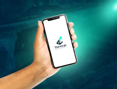 تصميم تطبيق Tharwa Go