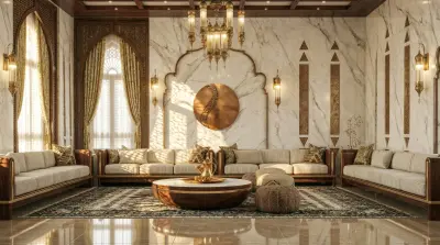 مجلس عربي فاخر - مصمم بأناقة وأصالة وعصرية راقية