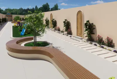 صورة العمل Family Day Resort  تصميم منتجع عائلي