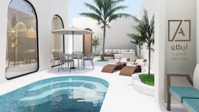 شاليه واحة هادئة | تصميم معماري وداخلي حديث