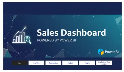 مشروع تحليل بيانات المبيعات (Sales Dashboard)