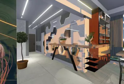 تصميم شقة 3D