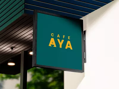 Branding for Aya Café || براند هوية بصرية لكافيه
