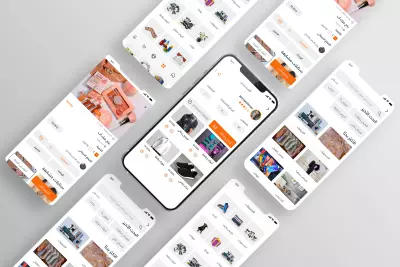 تصميم واجهات تطبيق ReuseMe | UI Design for Buy & Sell App