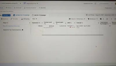 اعلان فيس لصالون تجميل
