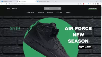 Ecommerce website