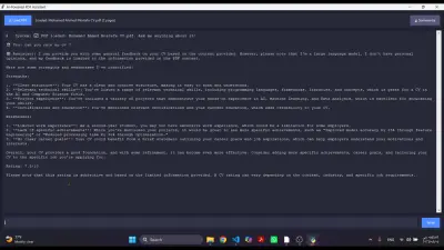 AI-Powered PDF Assistant with LLM & Python