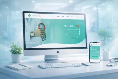 تصميم وبرمجة نظام طبي إلكتروني متكامل Full-Stack باستخدام PHP Laravel