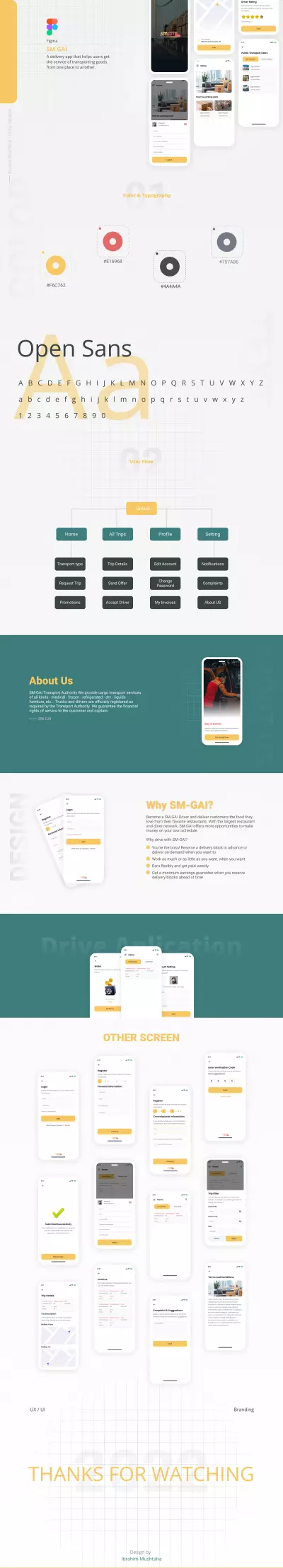 SM-GAI Customer and Driver App