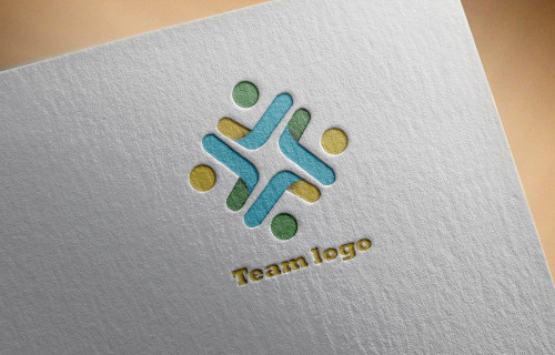 تصاميم عدة شعارات