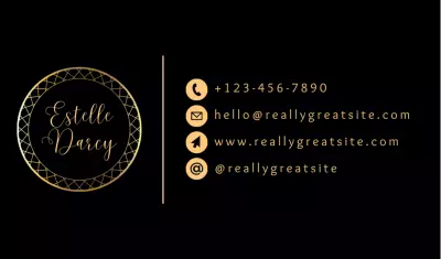 تصميم بطاقه اعمال (Business Card) للاشخاص او الشركات