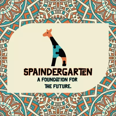 تصميم شعار وهوية بصرية كاملة_SPAINDERGARTEN:Visual identity + Logo + Vector