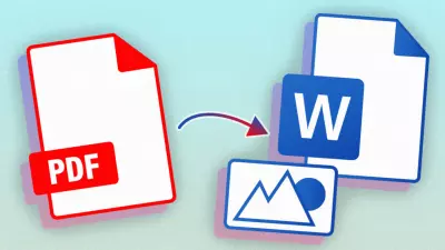 اعادة كتابةملفات ال PDF الي ملفات Word بإحترافية