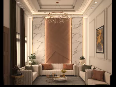 سلطنة عمان-تصميم داخلي لمجلس رجال