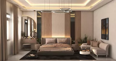 سلطنة عمان-تصميم داخلي لغرفة نوم الوالدين