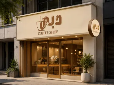 تصميم لوجو لكوفى شوب
