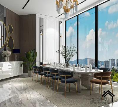 Dining Room Interior Design & Visualization