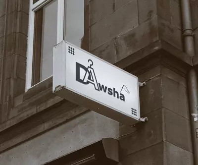 Logo for dawsha clothes barnd