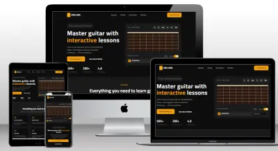 صفحة هبوط احترافيه جدا. (Landing Page)