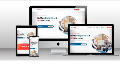 - صفحة هبوط احترافية (Landing page) بها (Animations).