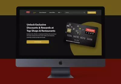 Premium Card Website ReDesign