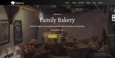 بناء موقع كامل Front-End بتصميم عصري