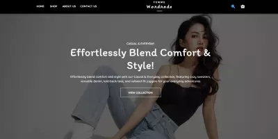 E-Commerce Clothing Store – متجر إلكتروني عصري لبيع الملابس