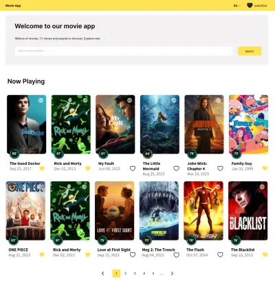 Movie website