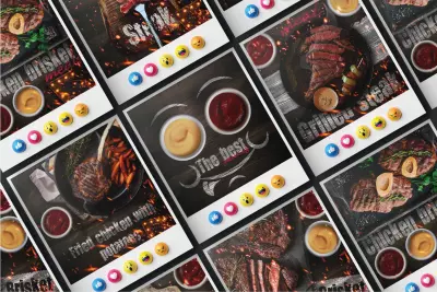 بوستات احترافية للانستغرام وفايسبوك