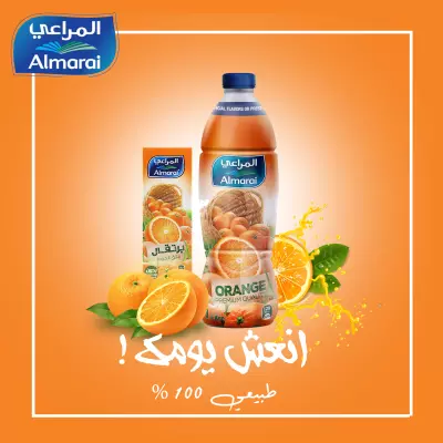 تصميم سوشيال ميديا - عصير المراعي