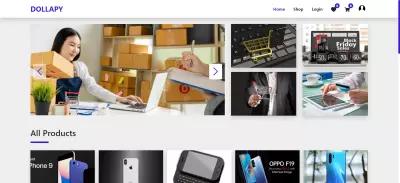 موقع تجارة إلكترونية e-commerce