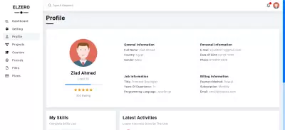 لوحة تحكم dashboard