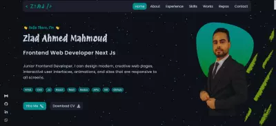 موقعي الخاص my portfolio