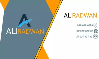 تصميم كارت بزنس احترافي