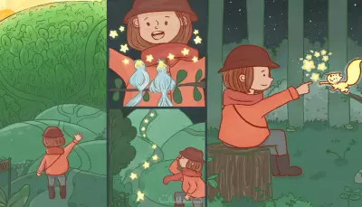 تصميم ورسم قصص الأطفال