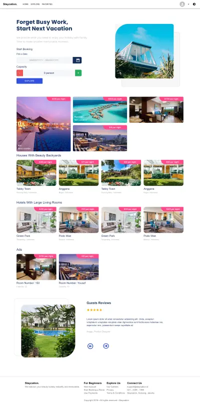 نظام ادارة حجوزات فندق