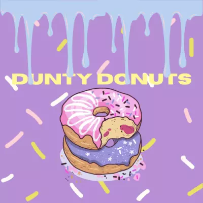شعار مطعم donuts