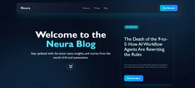 Neura AI Landing Page